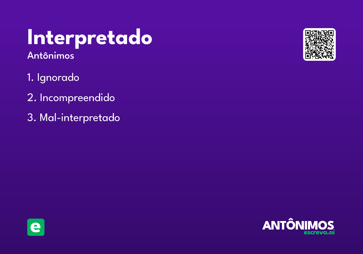 interpretado