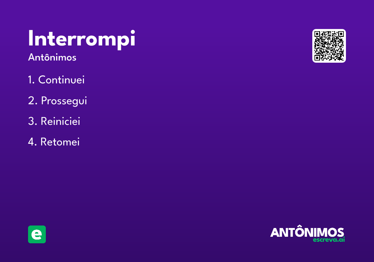 interrompi