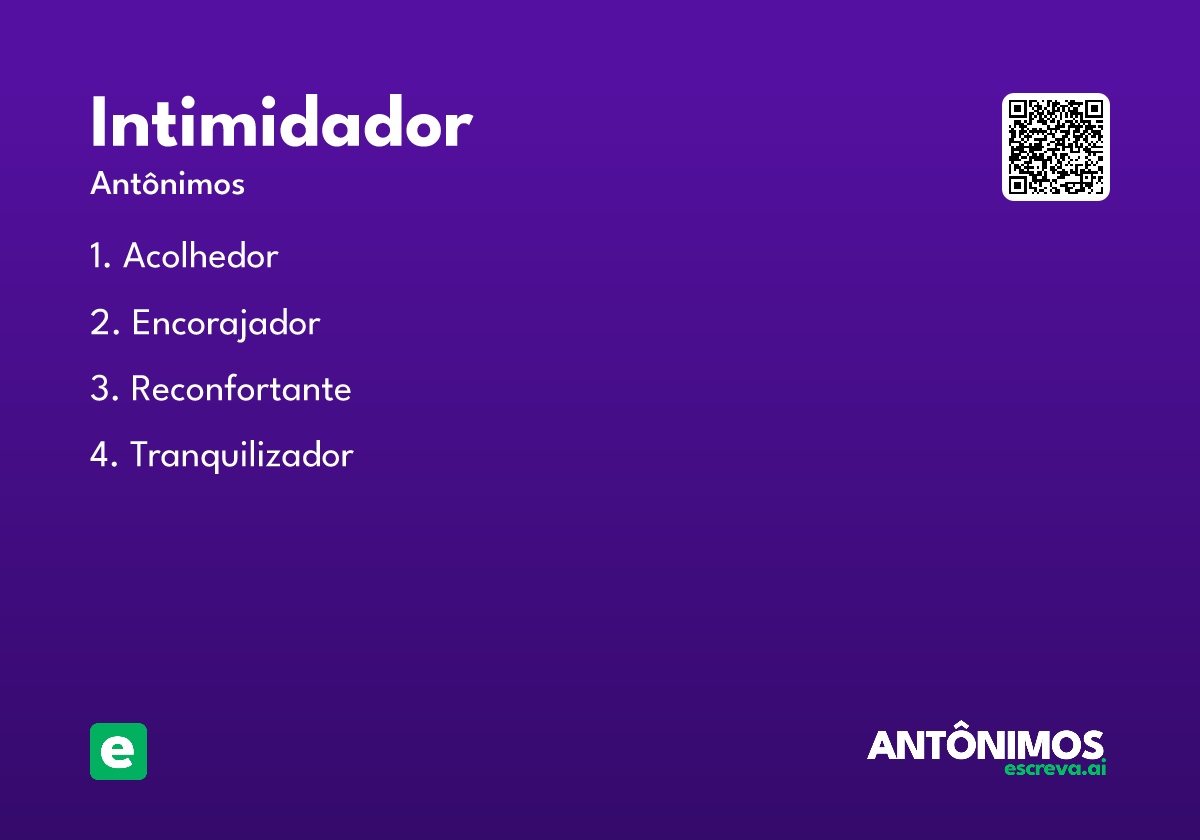intimidador