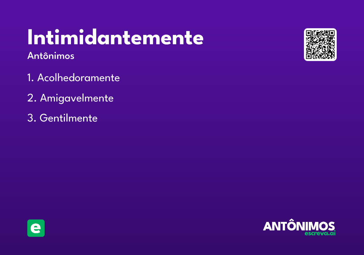 intimidantemente