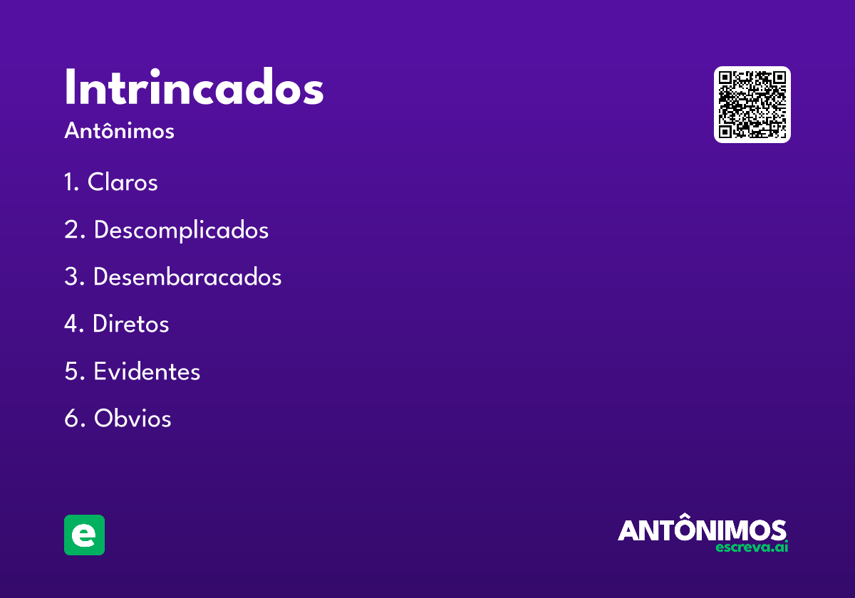 intrincados