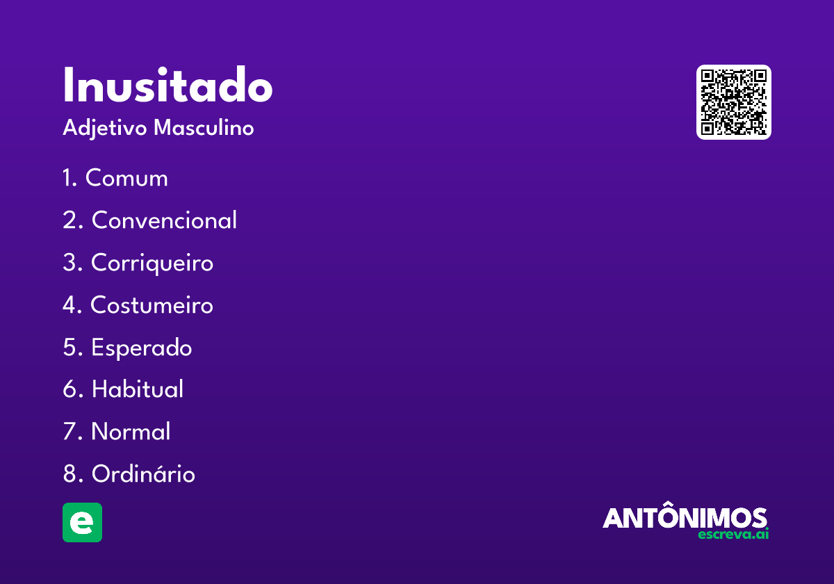 inusitado