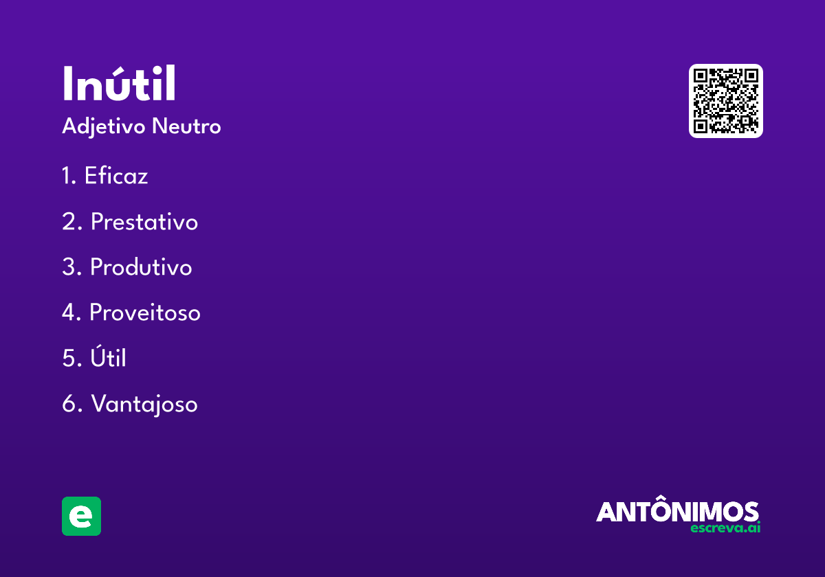inútil