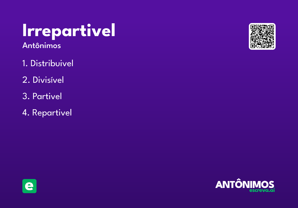 irrepartivel