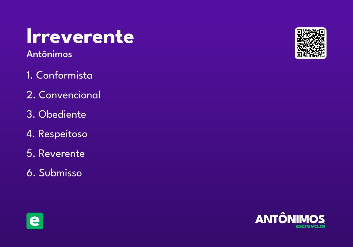 irreverente