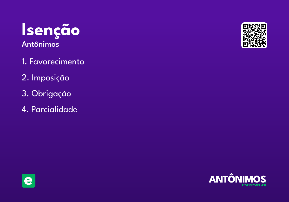 isenção