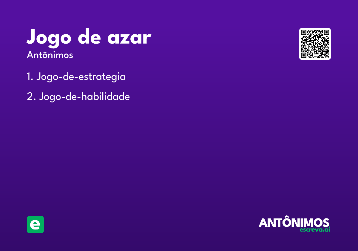 jogo de azar
