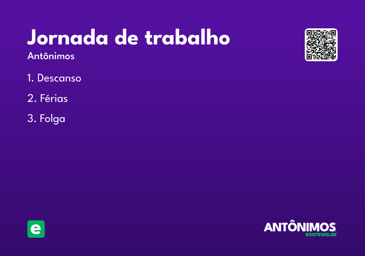 jornada de trabalho