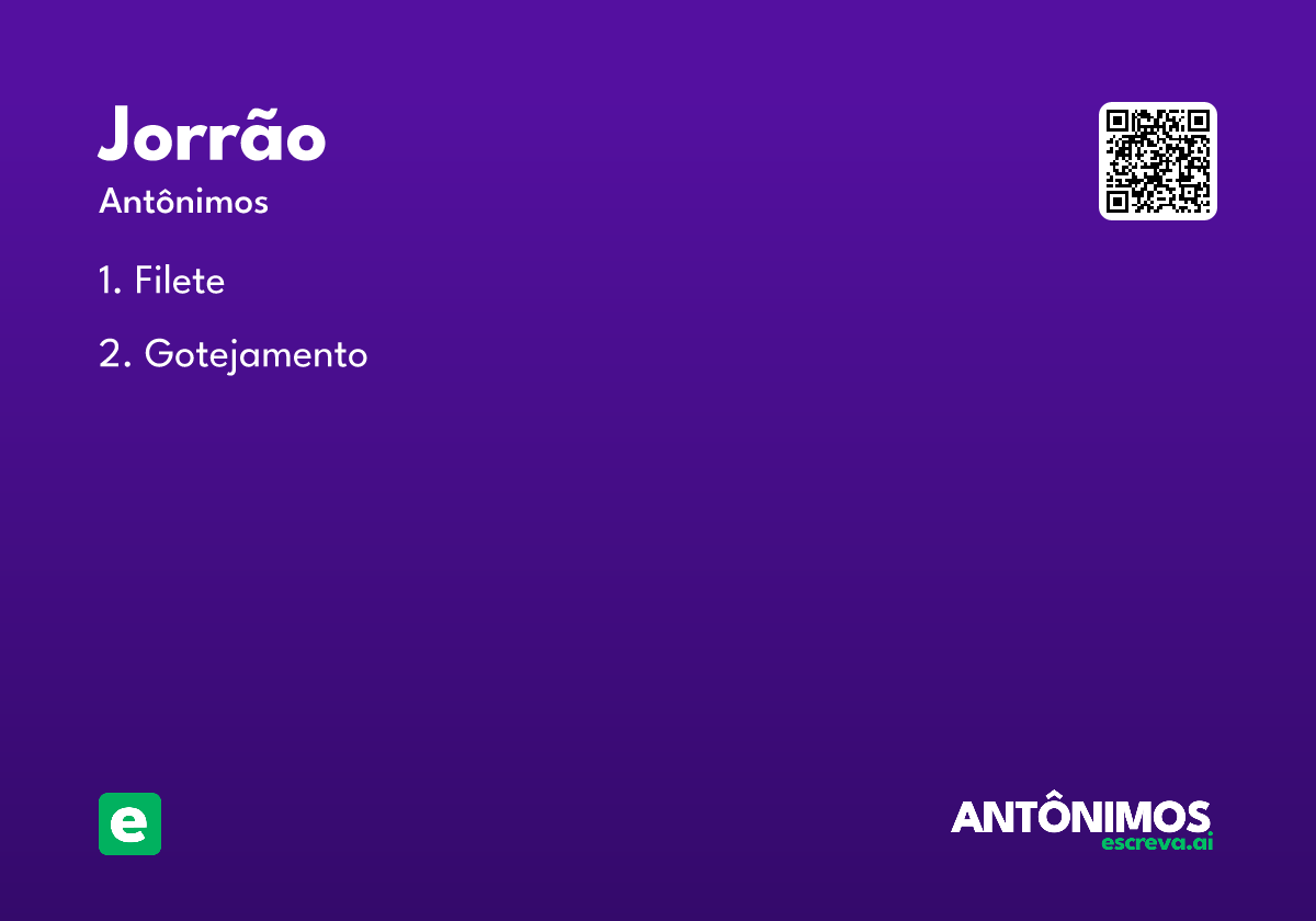 jorrão