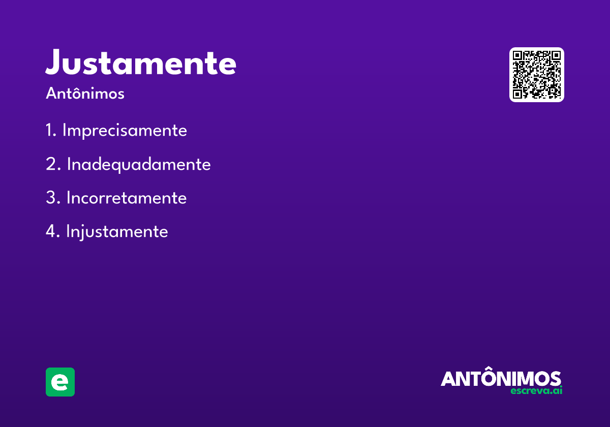 justamente