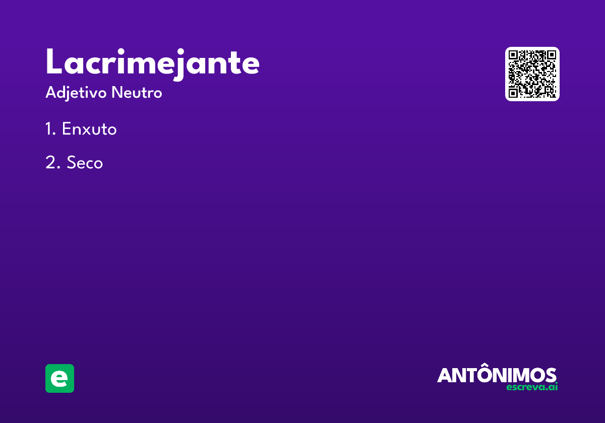lacrimejante