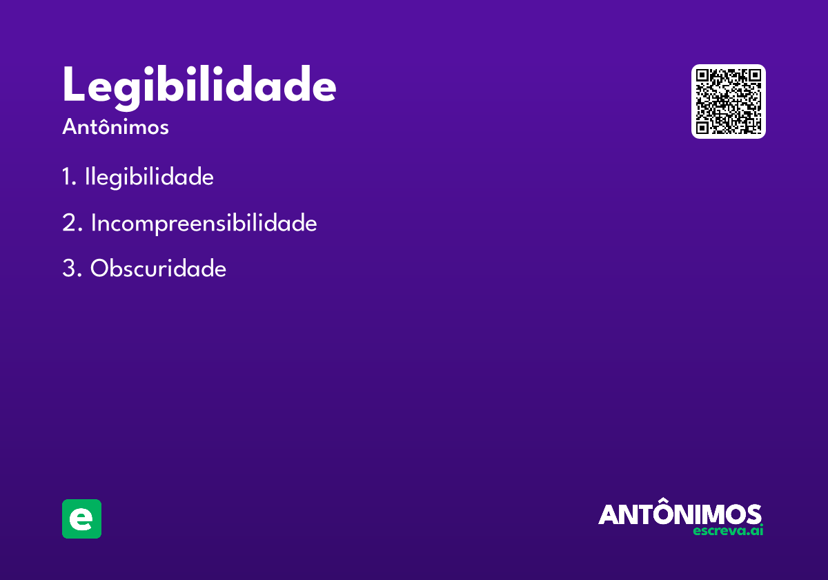 legibilidade