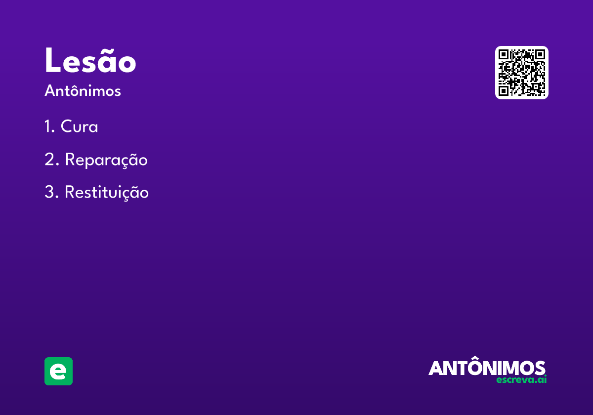 lesão