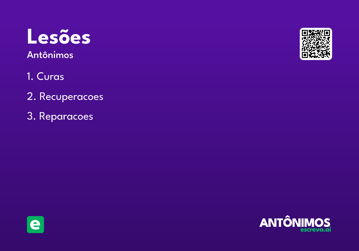 lesões