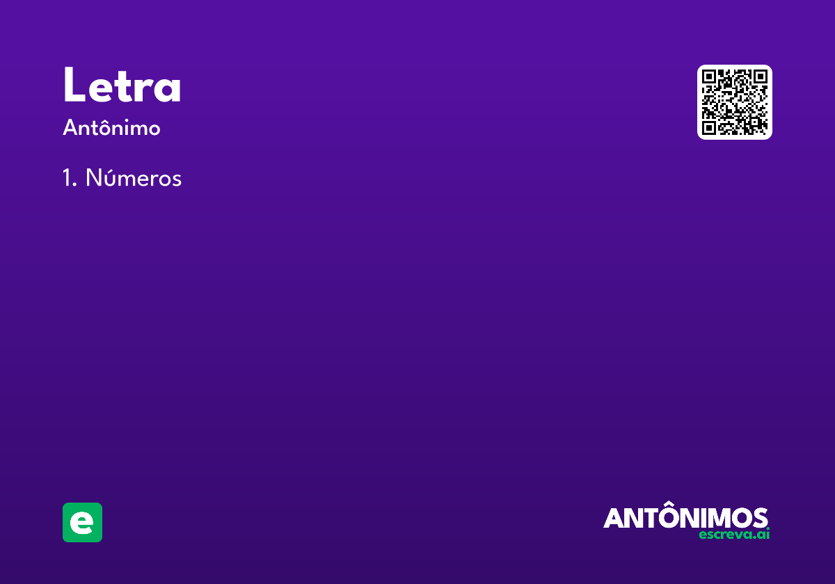 letra