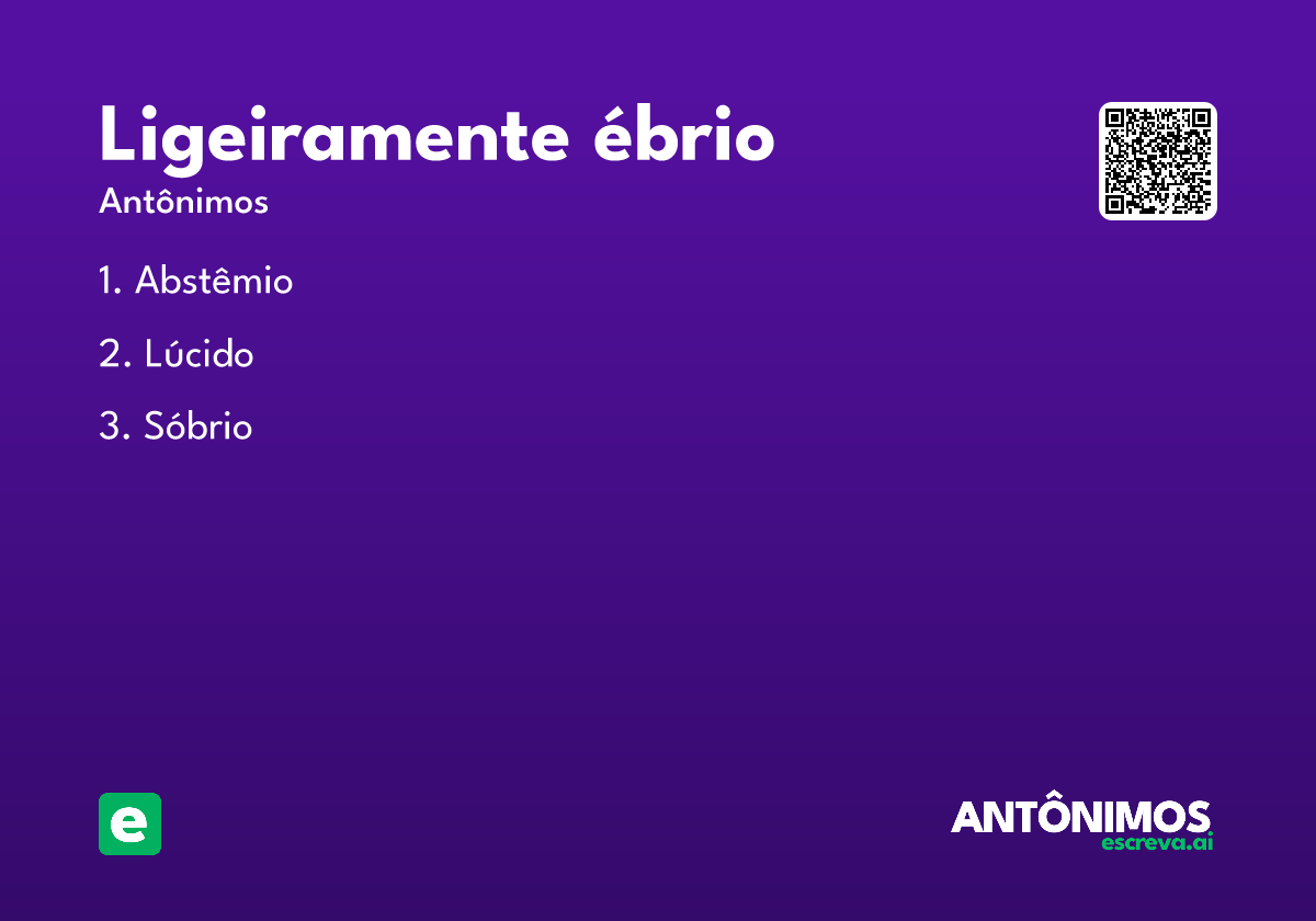 ligeiramente ébrio