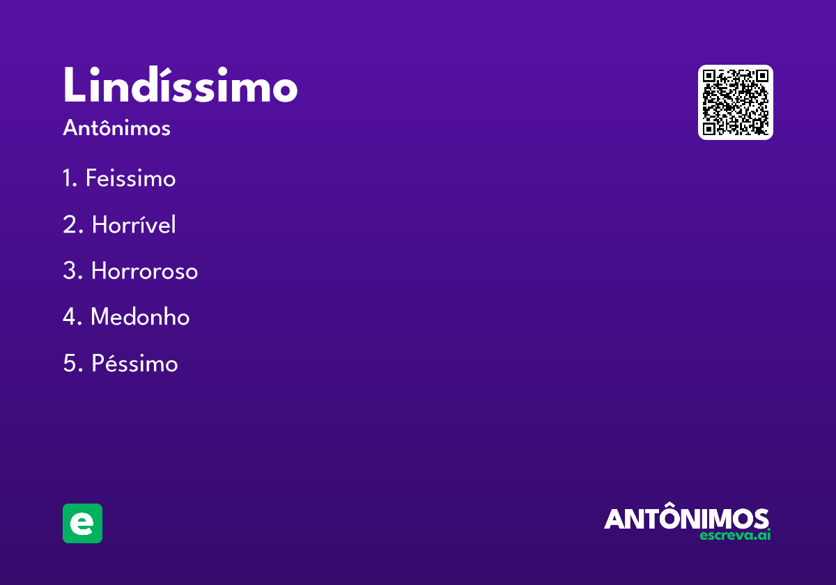 lindíssimo