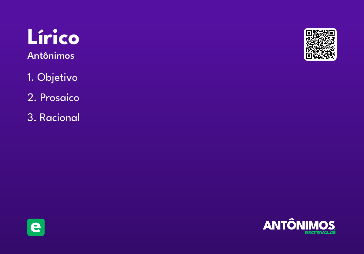 lírico