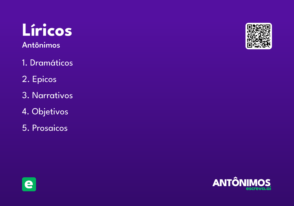 líricos