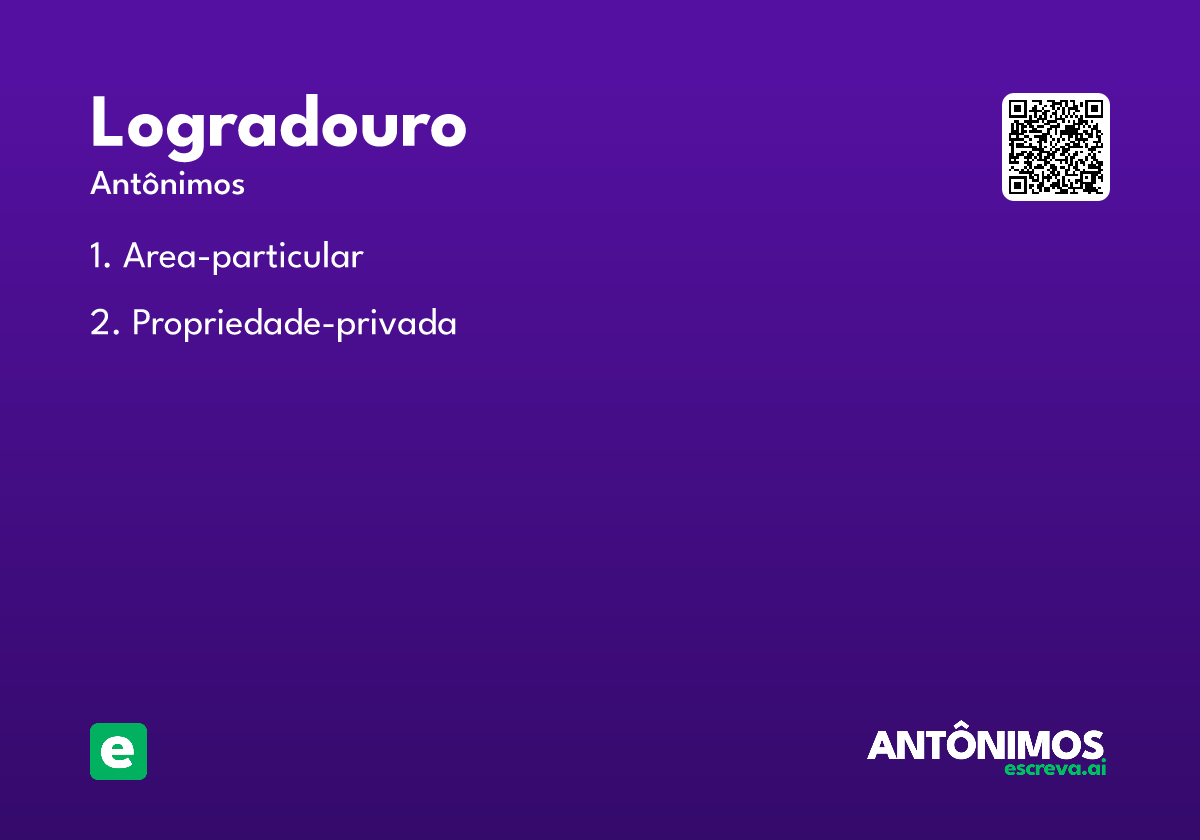 logradouro