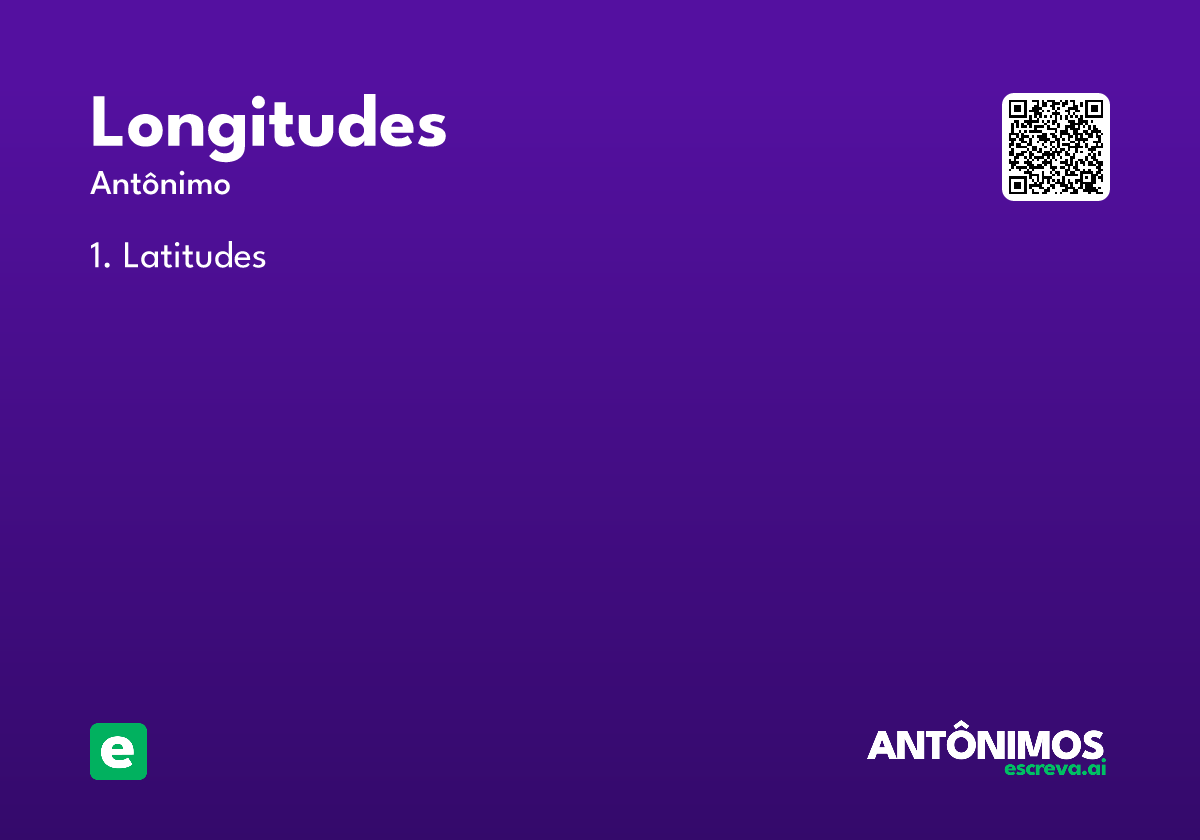 longitudes