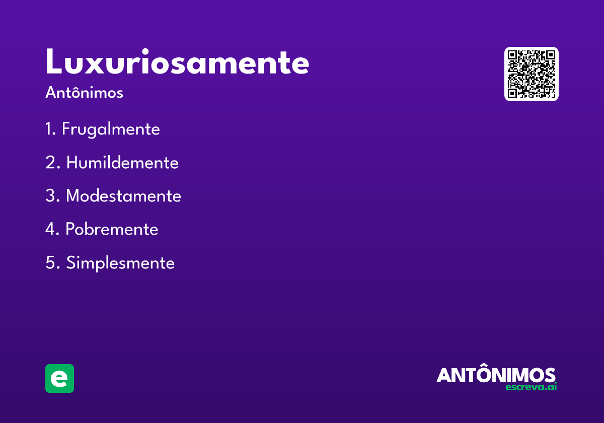 luxuriosamente