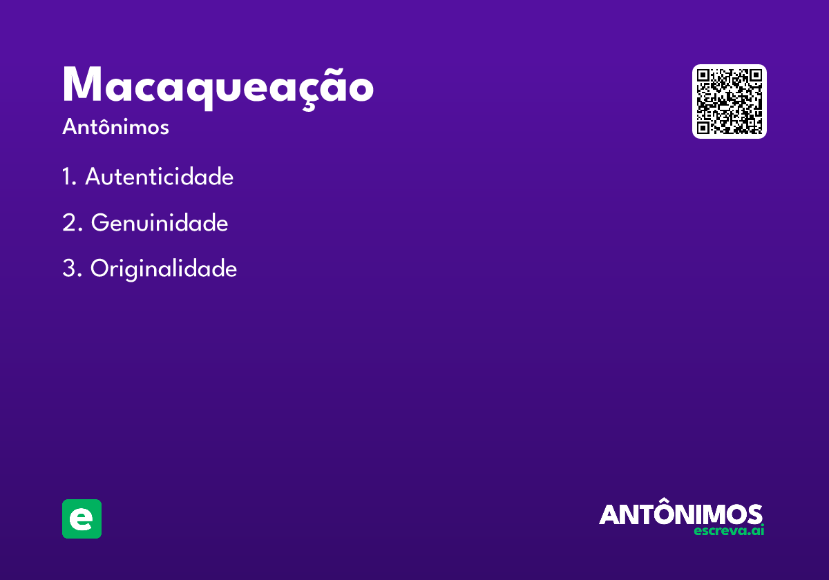 macaqueação