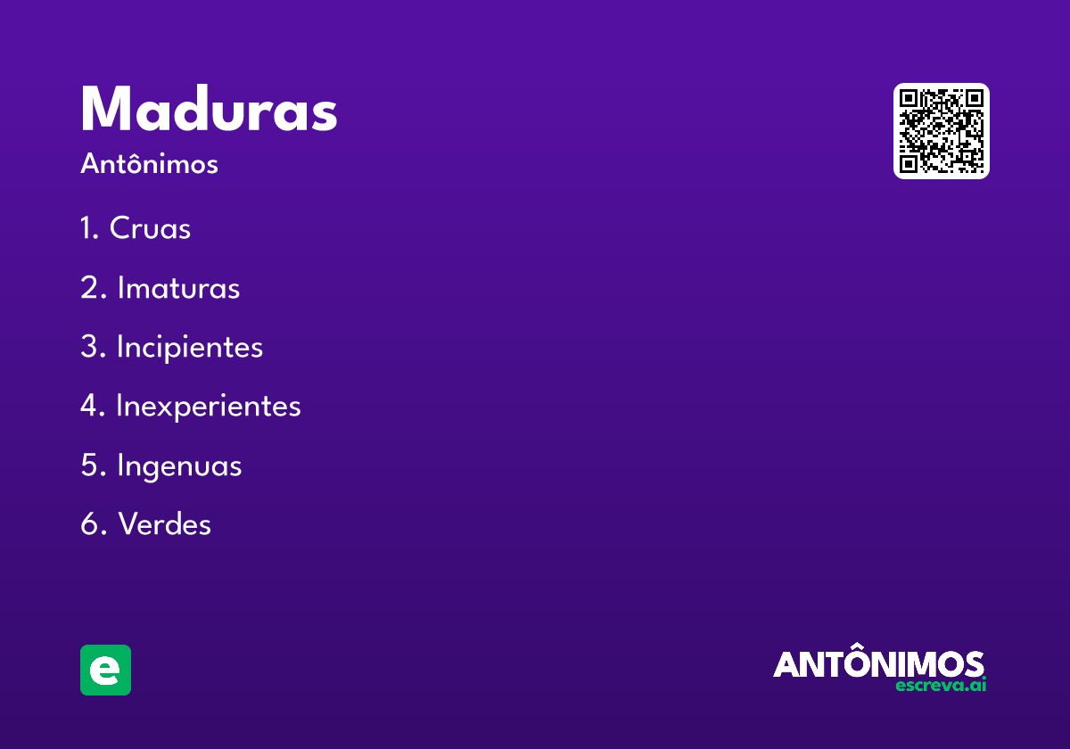 maduras