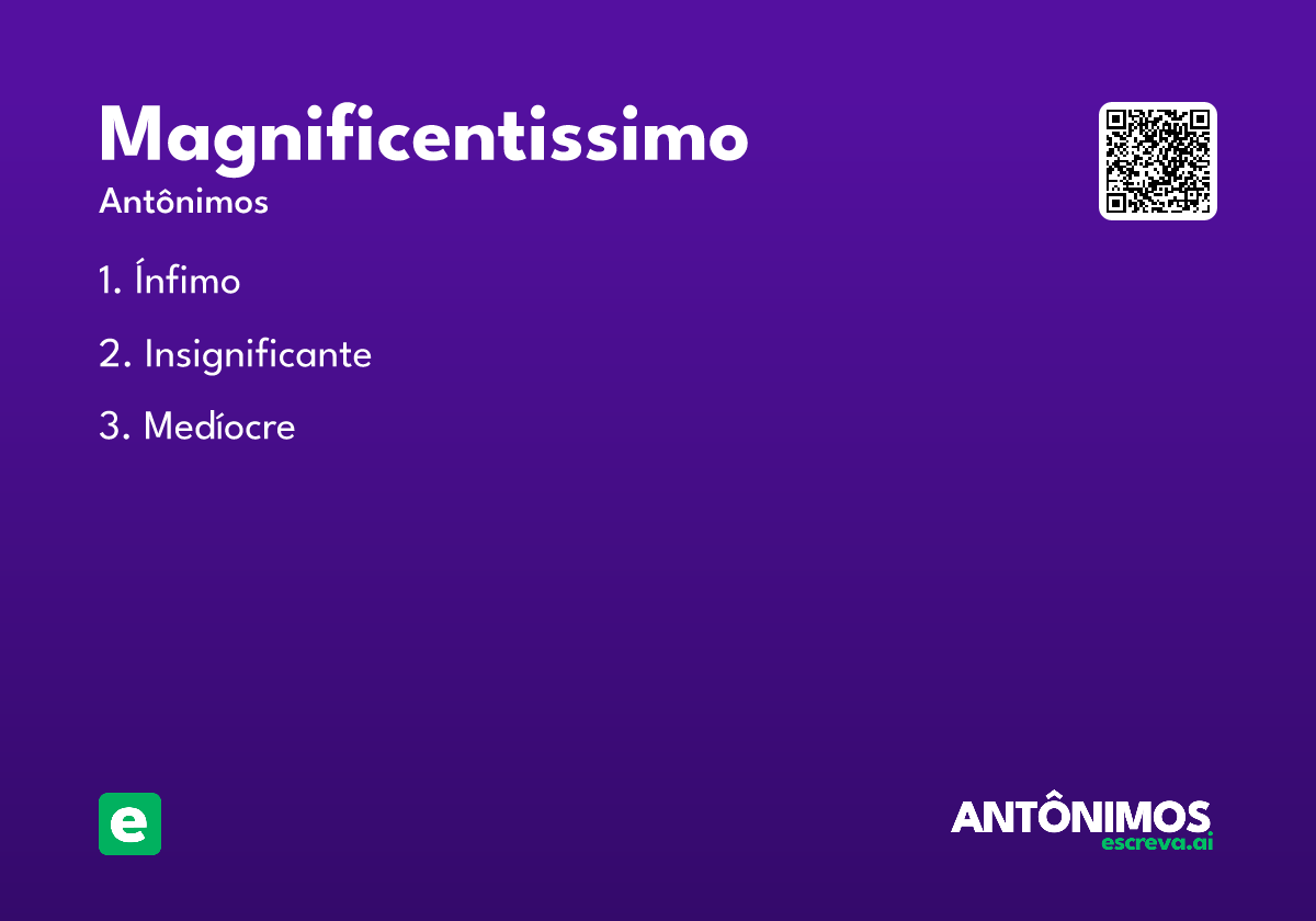 magnificentissimo
