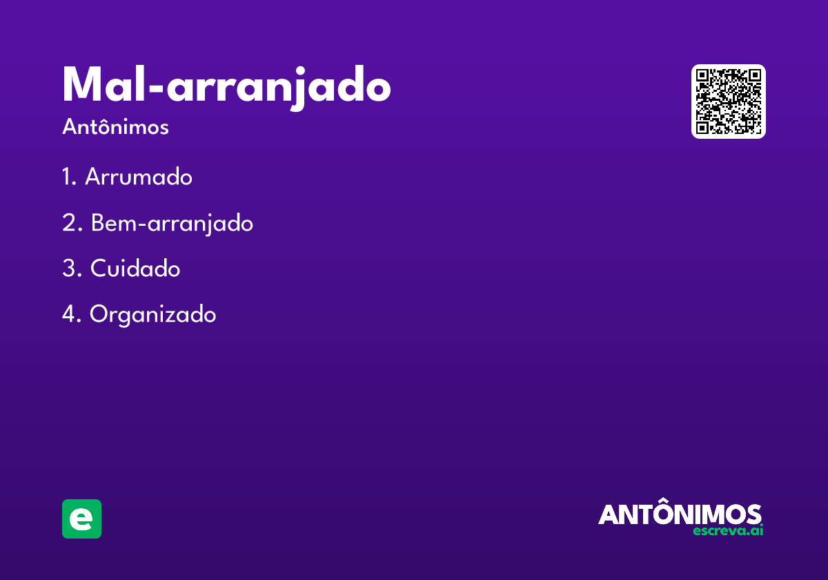 mal-arranjado