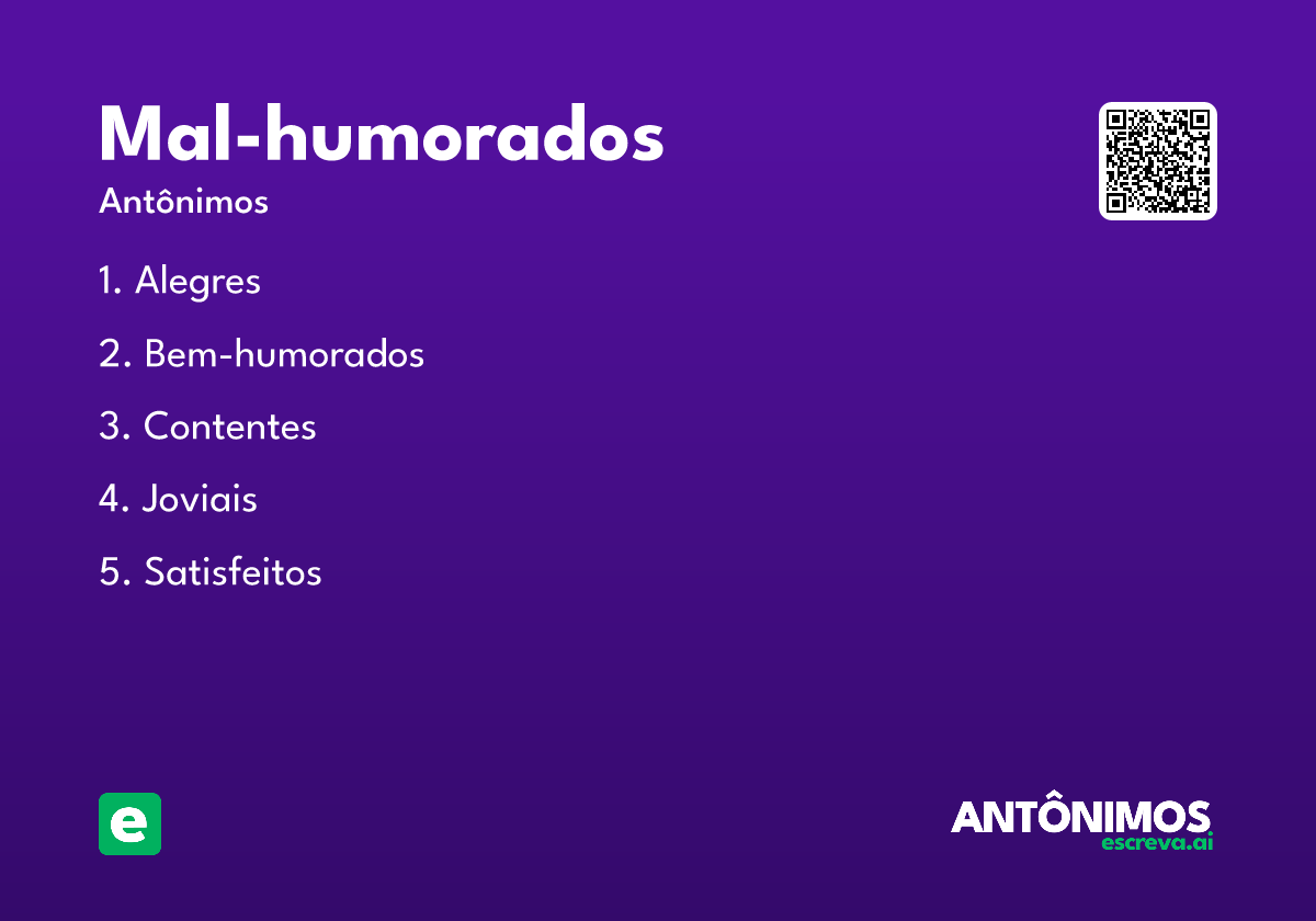 mal-humorados