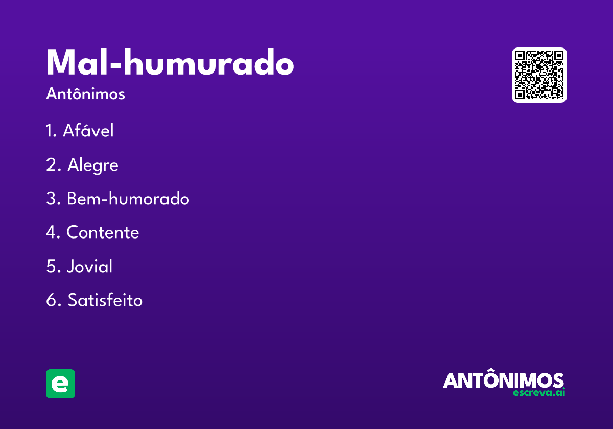 mal-humurado