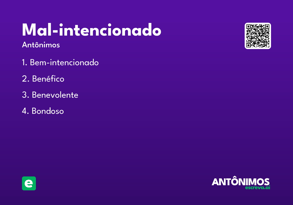 mal-intencionado