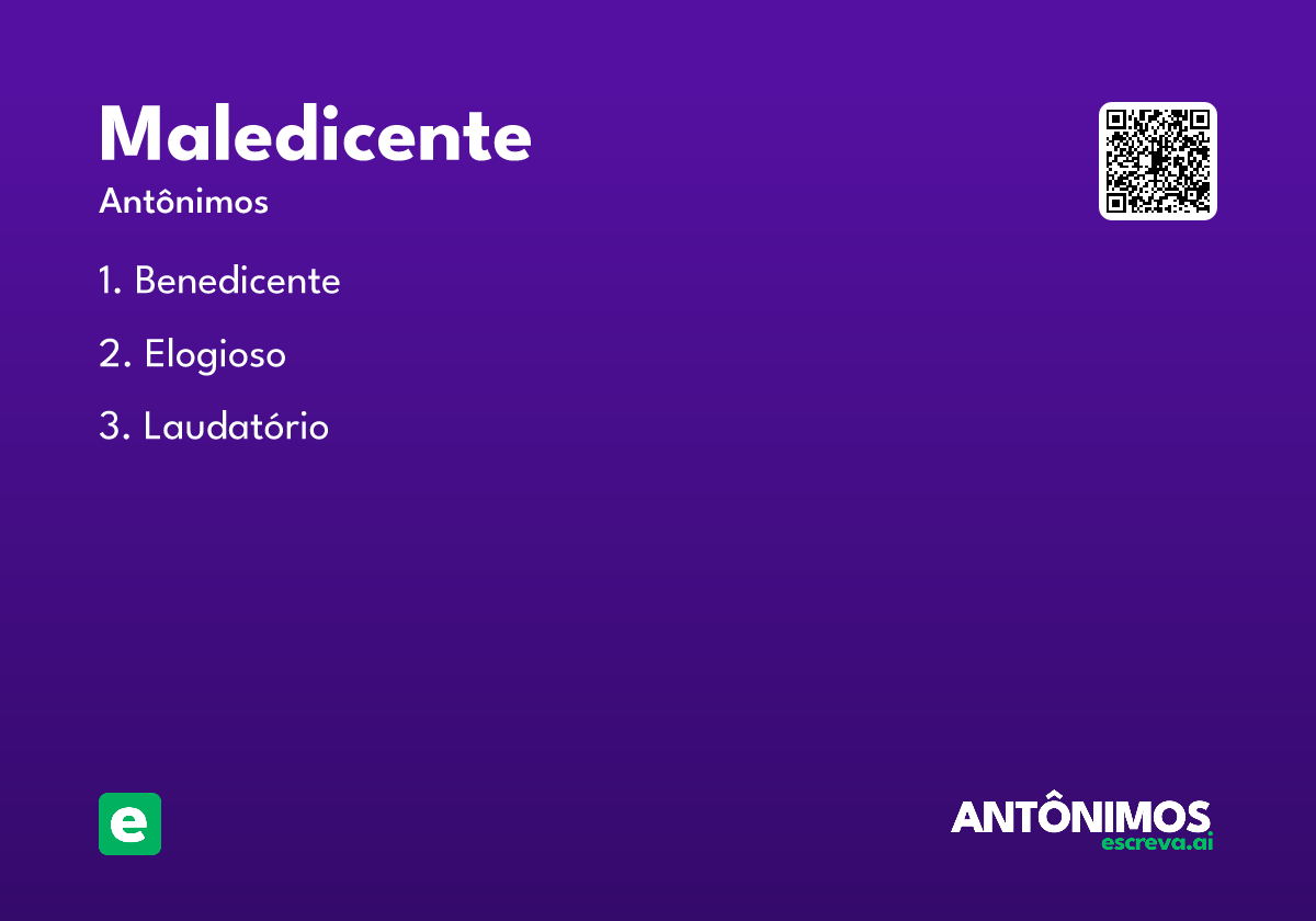 maledicente