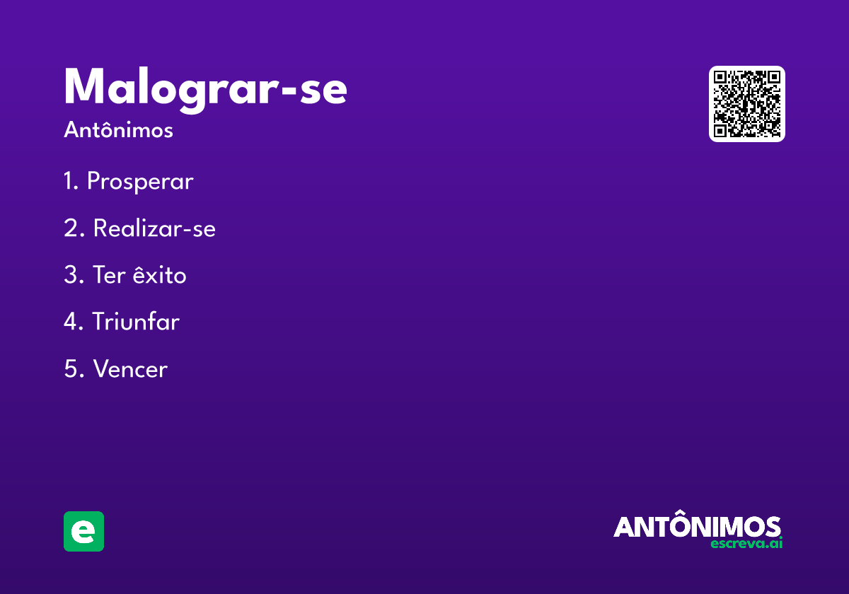 malograr-se