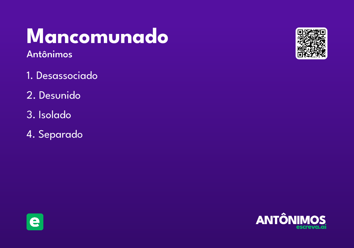 mancomunado
