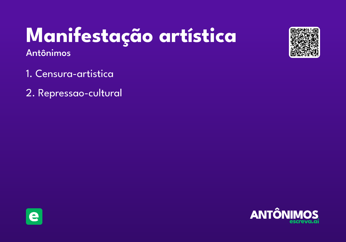 manifestação artística