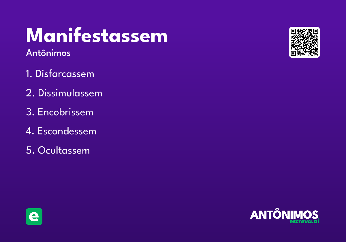 manifestassem