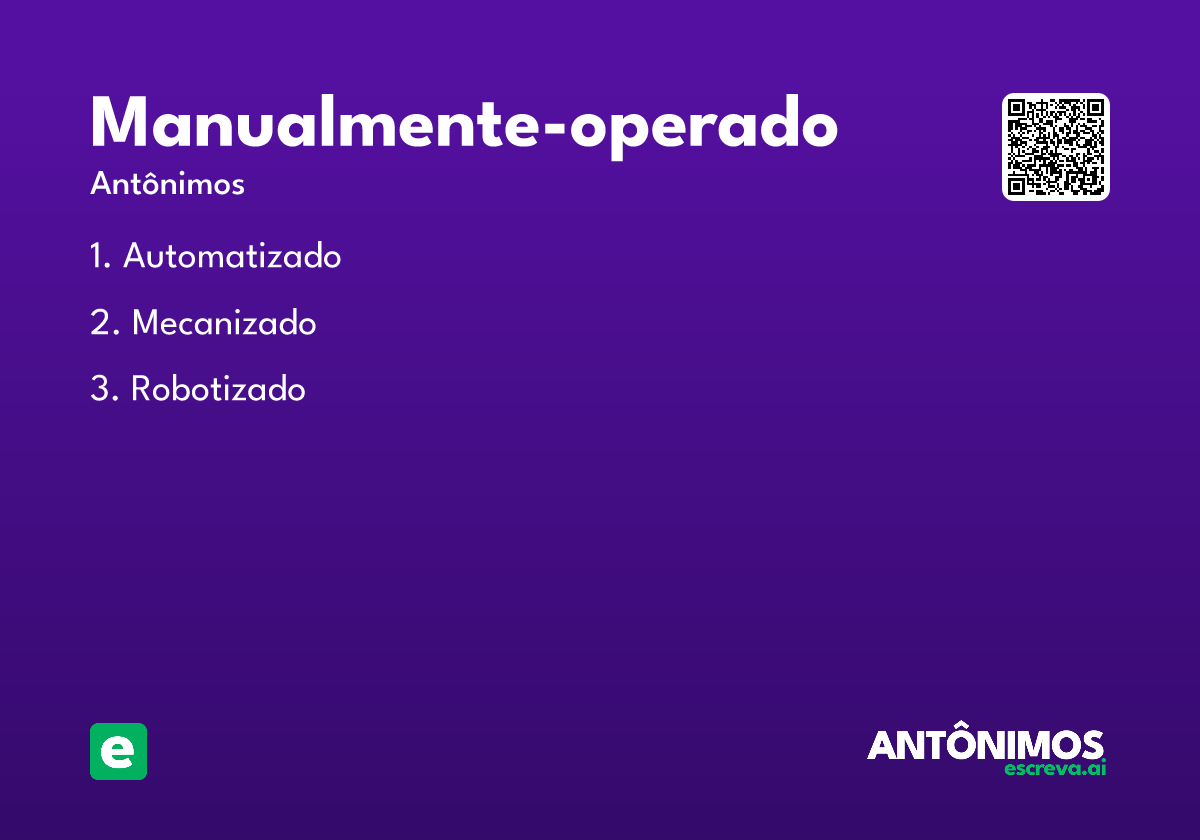 manualmente-operado