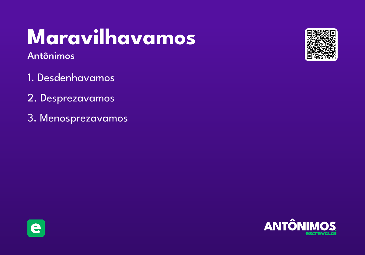 maravilhavamos