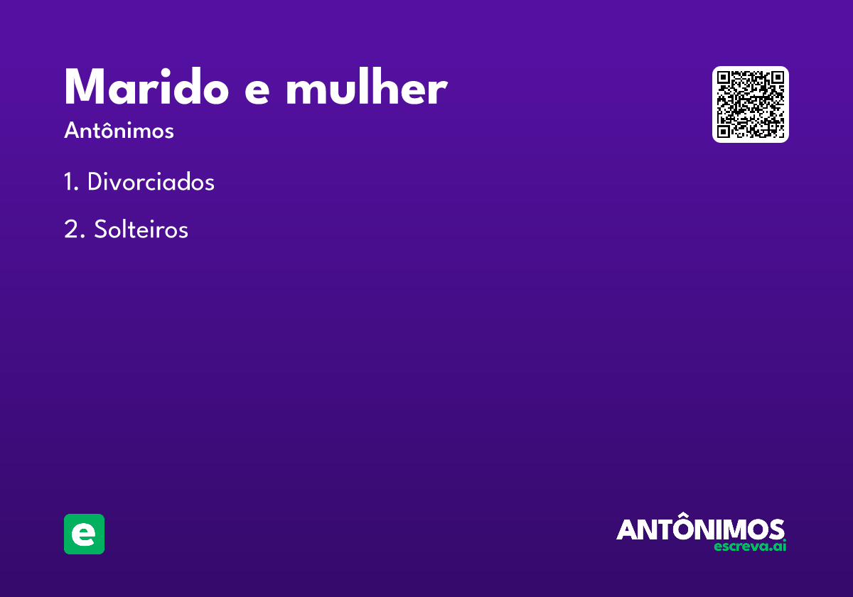 marido e mulher