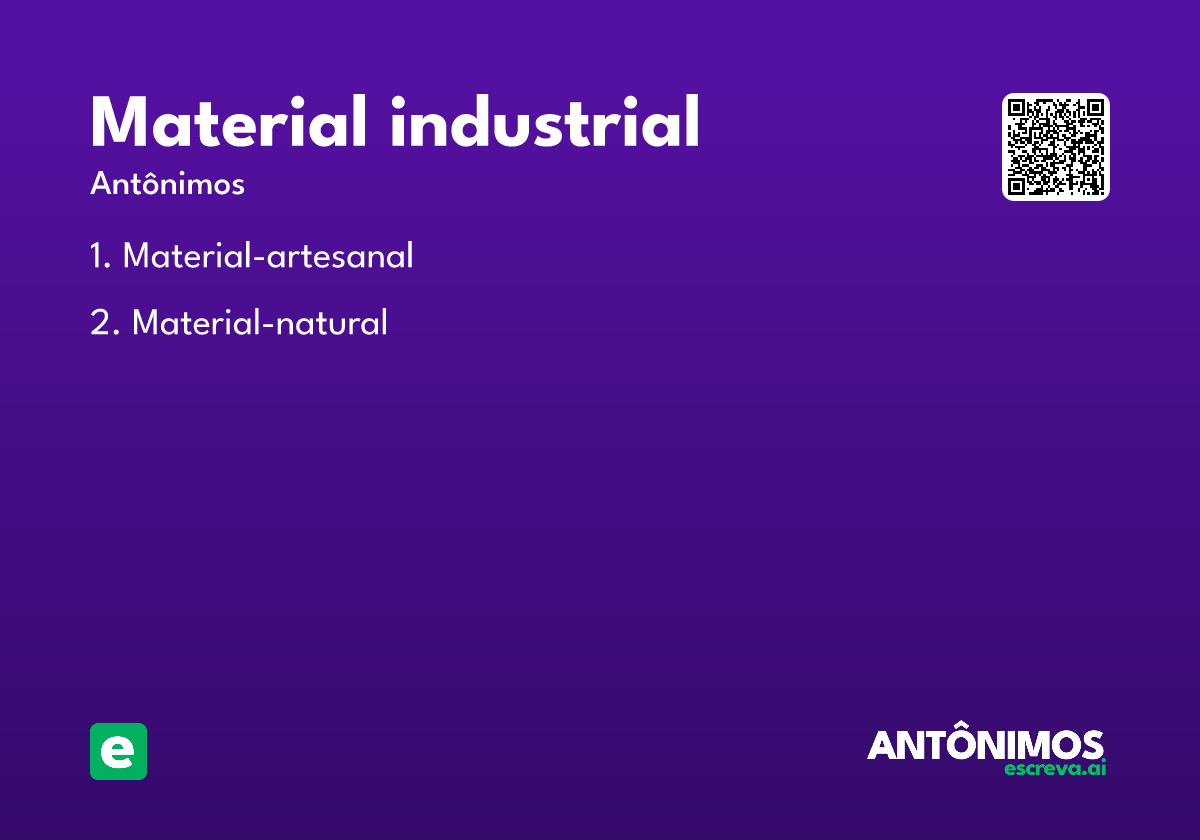 material industrial