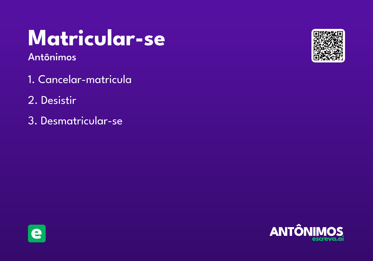 matricular-se