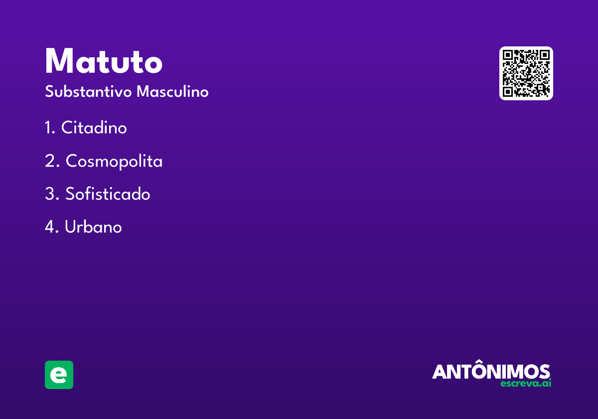 matuto