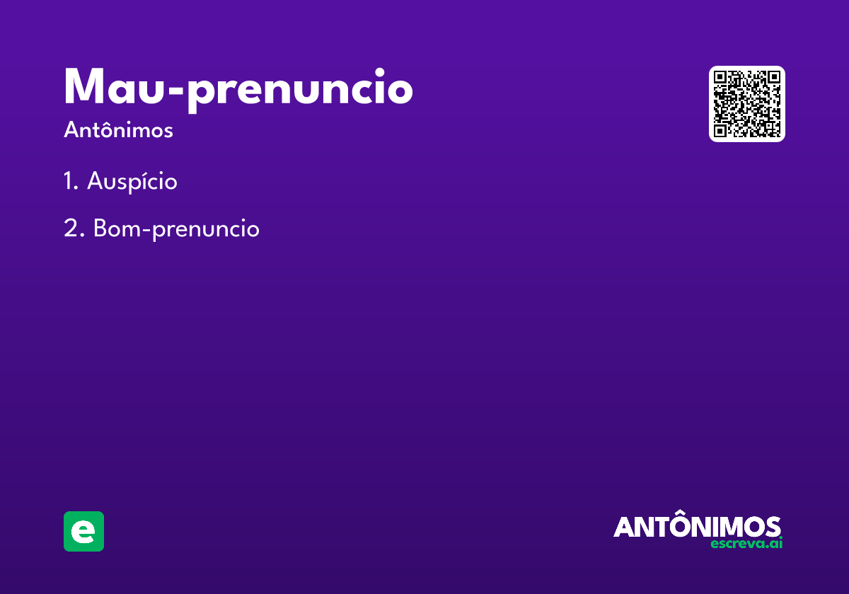 mau-prenuncio