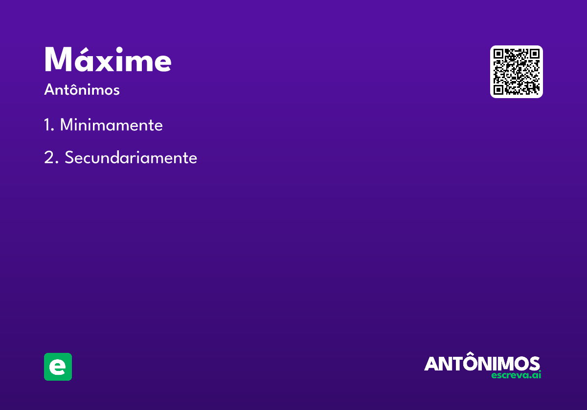 máxime