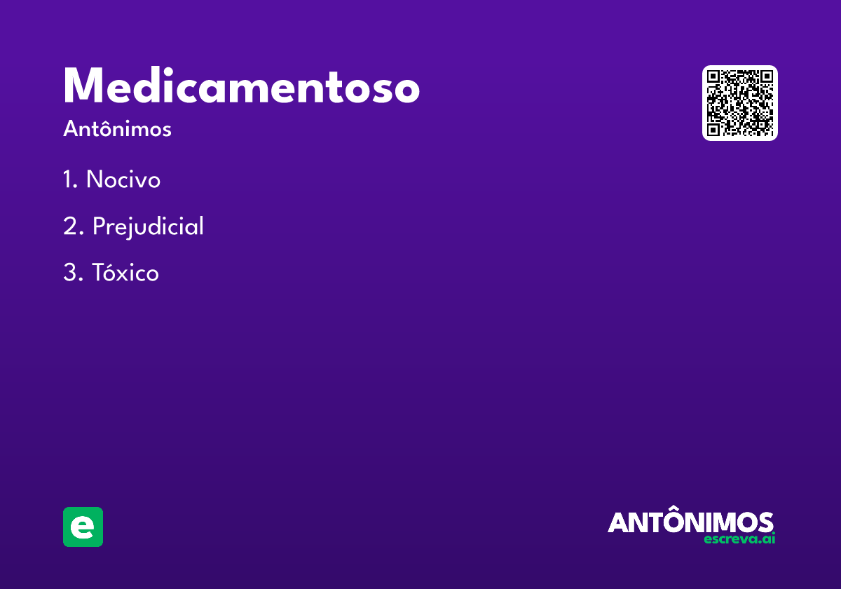 medicamentoso