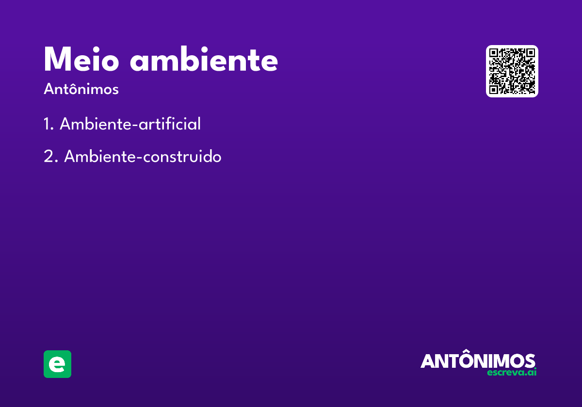 meio ambiente
