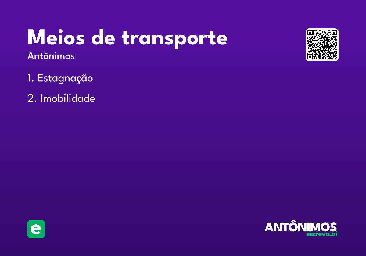 meios de transporte