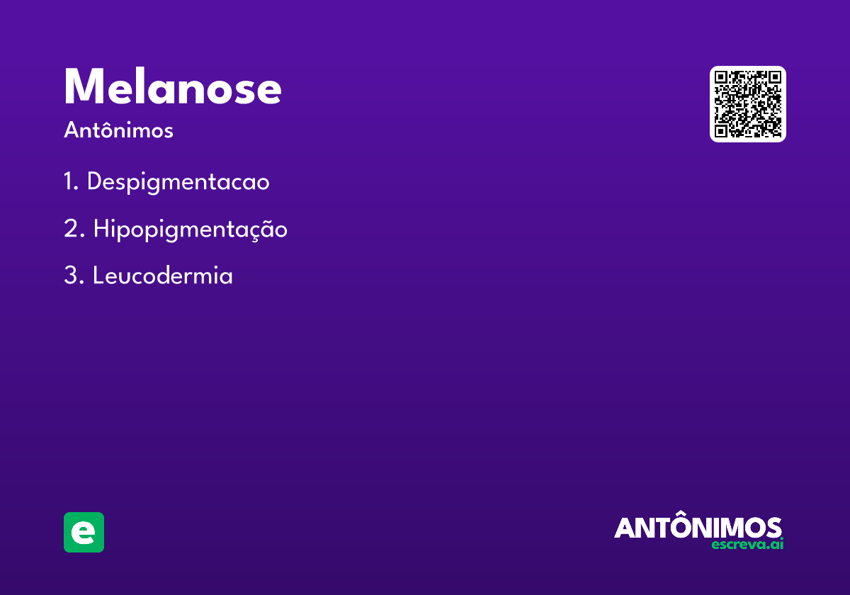 melanose